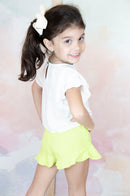 Blusa Cropped Babado